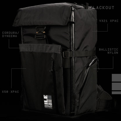 - Handmade Backpack - Water Resistant - X-Pac Sailcloth - Made in USA