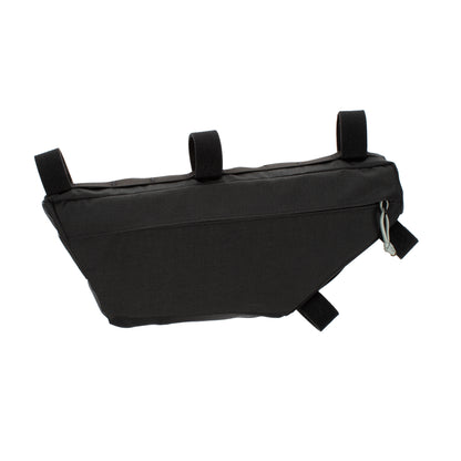 Bicycle Frame Bag - Weatherproof Bikepacking Bag - X-Pac Sailcloth - Tool Organization System - 3L Capacity - YKK Uretek Zippers - Handmade in USA