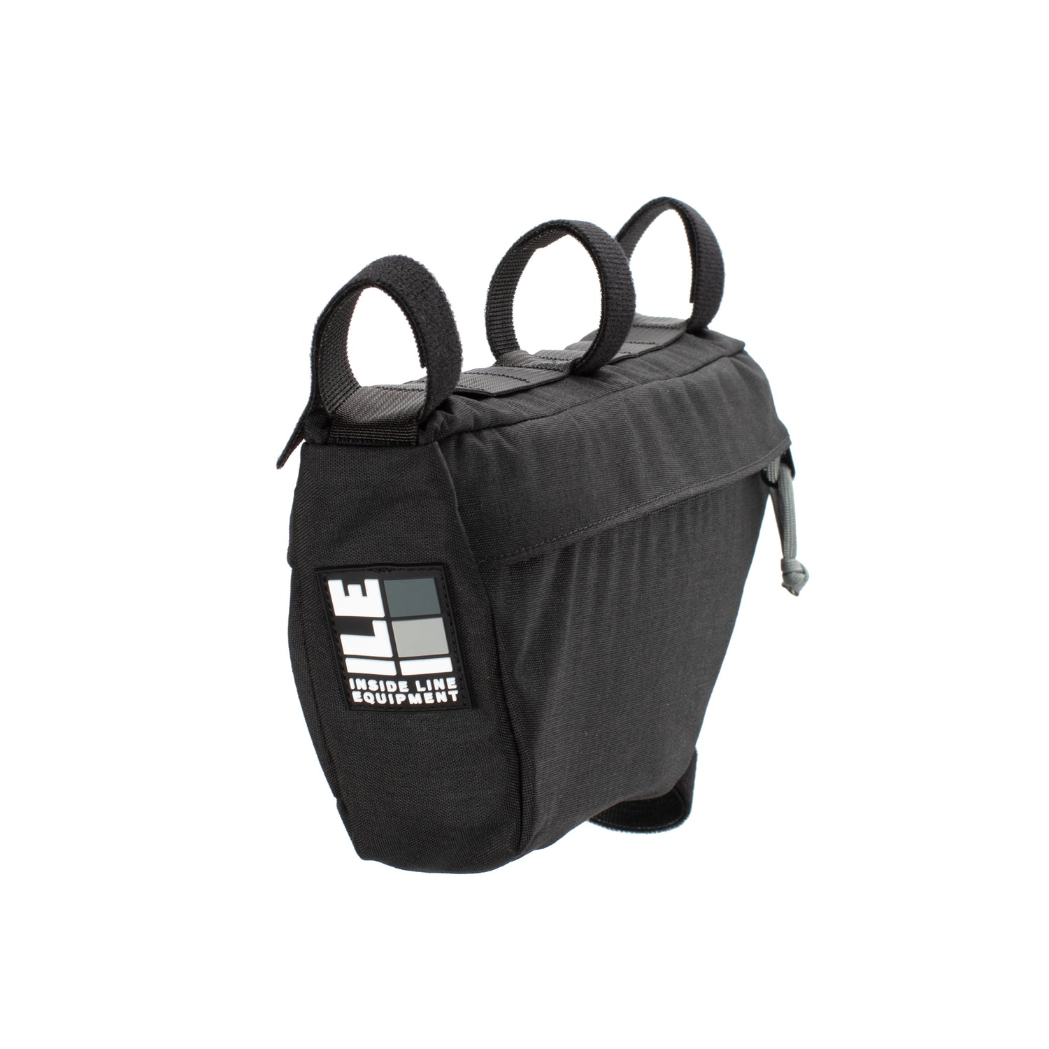 Bicycle Frame Bag - Weatherproof Bikepacking Bag - X-Pac Sailcloth - Tool Organization System - 3L Capacity - YKK Uretek Zippers - Handmade in USA