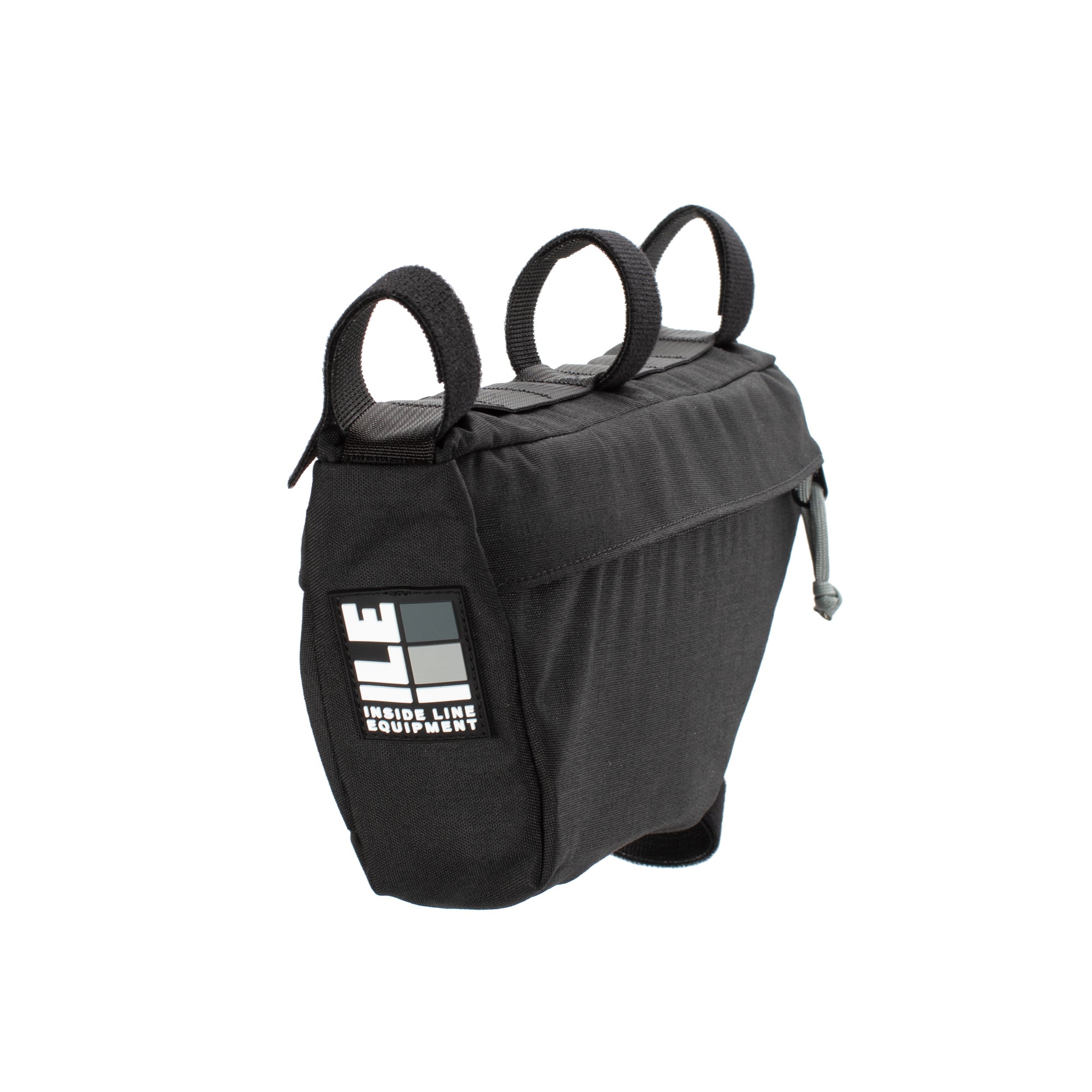 Bicycle Frame Bag - Weatherproof Bikepacking Bag - X-Pac Sailcloth - Tool Organization System - 3L Capacity - YKK Uretek Zippers - Handmade in USA