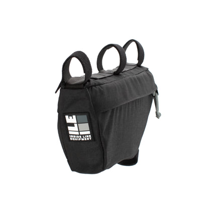 Bicycle Frame Bag - Weatherproof Bikepacking Bag - X-Pac Sailcloth - Tool Organization System - 3L Capacity - YKK Uretek Zippers - Handmade in USA