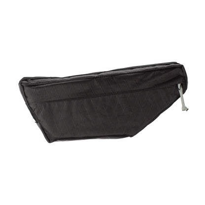 Bicycle Frame Bag - Weatherproof Bikepacking Bag - X-Pac Sailcloth - Tool Organization System - 3L Capacity - YKK Uretek Zippers - Handmade in USA