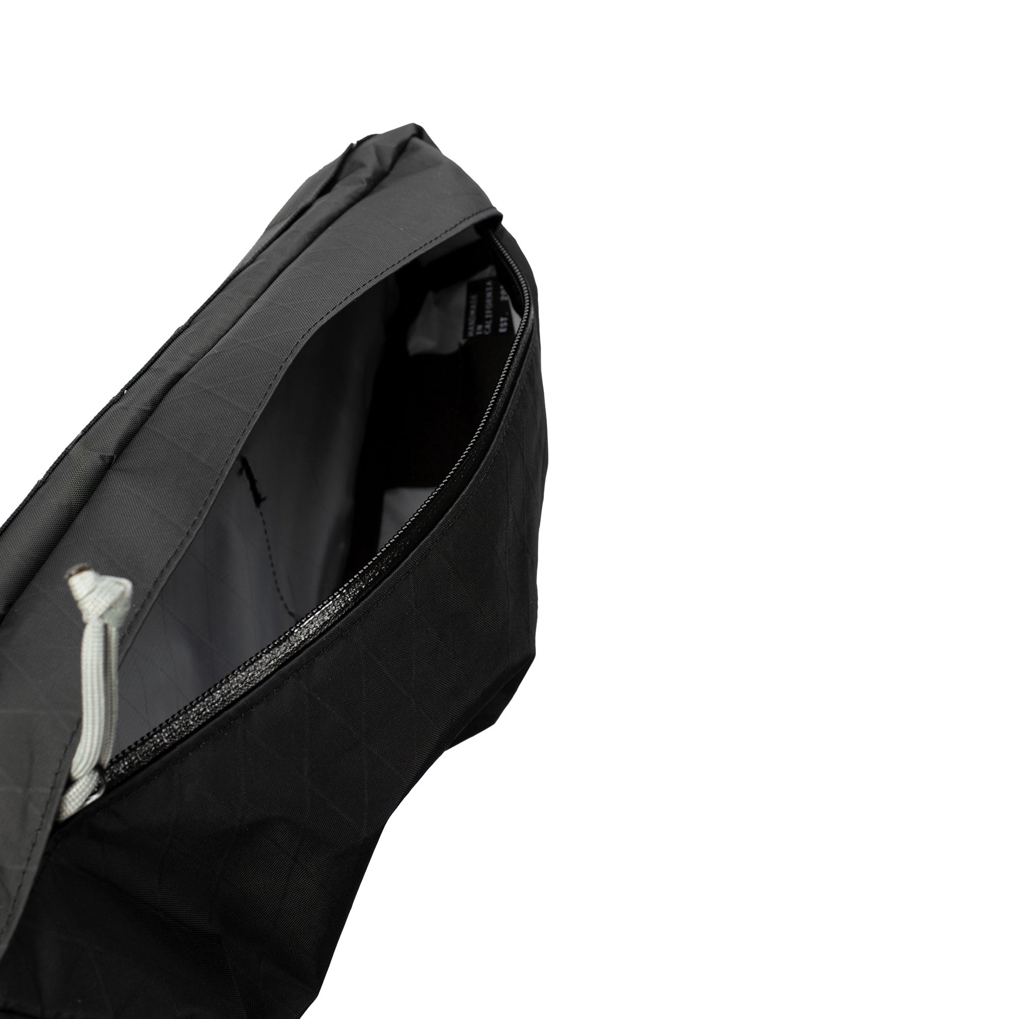 Bicycle Frame Bag - Weatherproof Bikepacking Bag - X-Pac Sailcloth - Tool Organization System - 3L Capacity - YKK Uretek Zippers - Handmade in USA