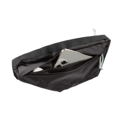 Bicycle Frame Bag - Weatherproof Bikepacking Bag - X-Pac Sailcloth - Tool Organization System - 3L Capacity - YKK Uretek Zippers - Handmade in USA
