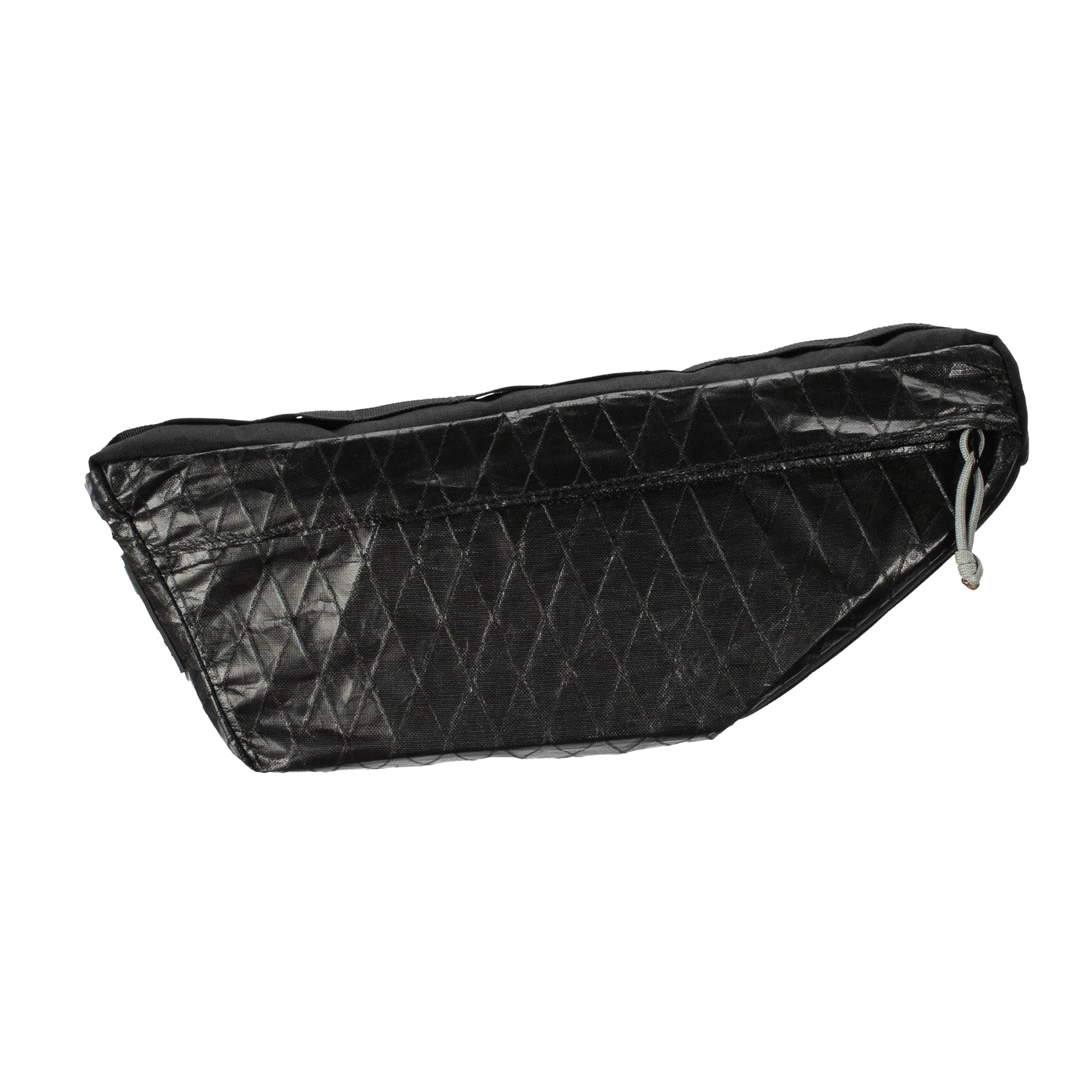 Bicycle Frame Bag - Weatherproof Bikepacking Bag - X-Pac Sailcloth - Tool Organization System - 3L Capacity - YKK Uretek Zippers - Handmade in USA