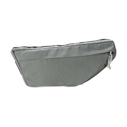 Bicycle Frame Bag - Weatherproof Bikepacking Bag - X-Pac Sailcloth - Tool Organization System - 3L Capacity - YKK Uretek Zippers - Handmade in USA