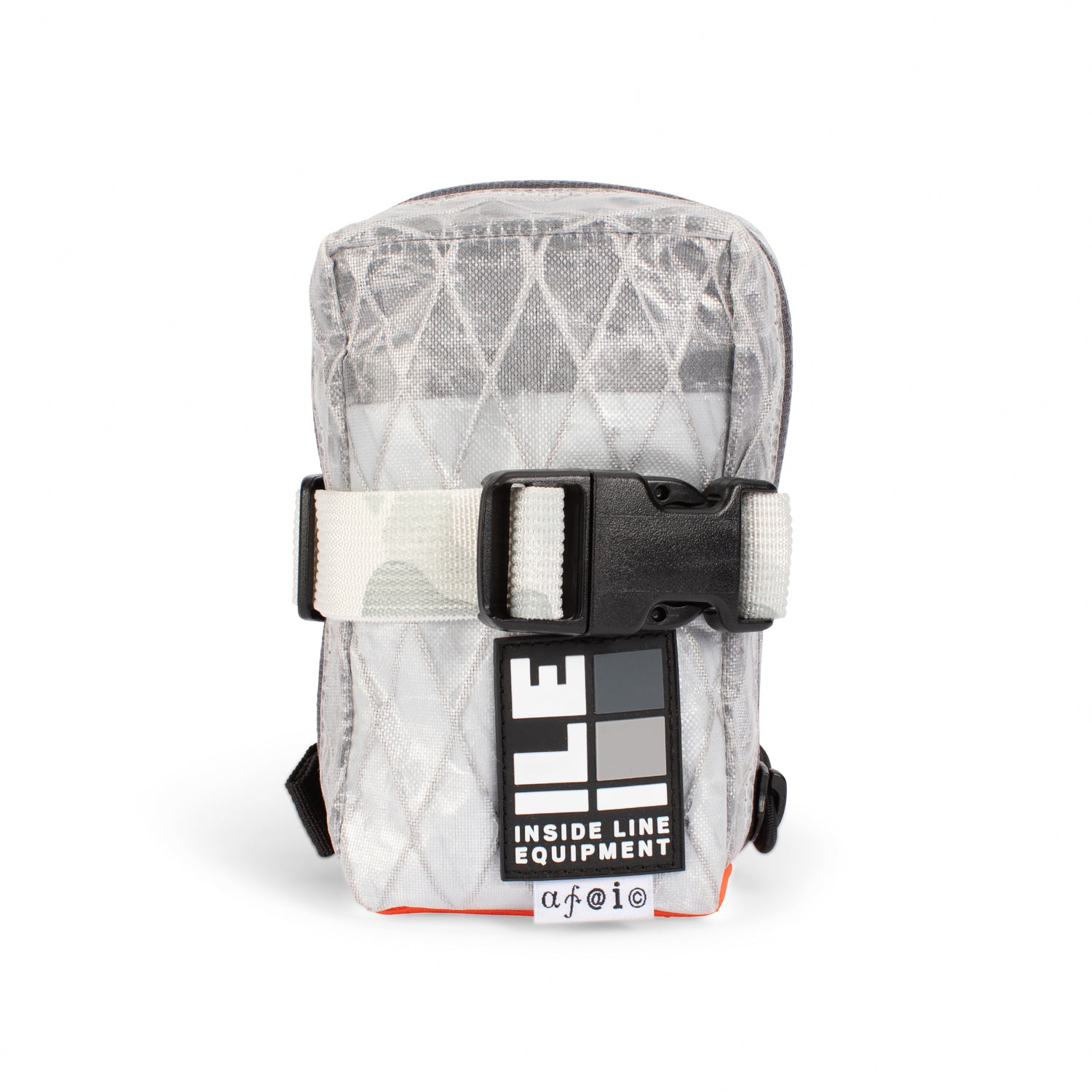 bike seat bag - Handmade Waterproof Bike Bag - UX10 reflective - under seat mount - bike tool bag - cycling road bike bag - Made in Berkeley, California