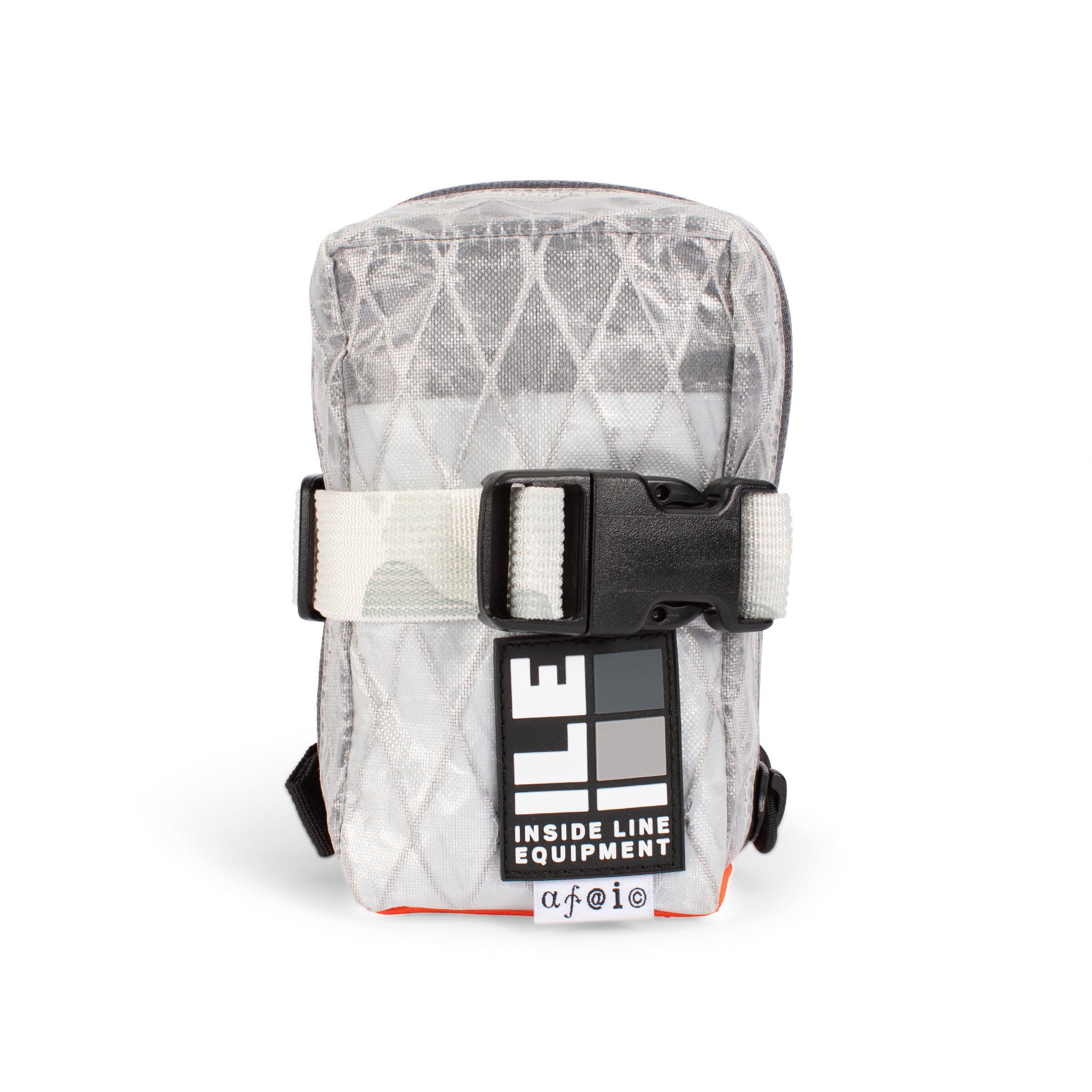 bike seat bag - Handmade Waterproof Bike Bag - UX10 reflective - under seat mount - bike tool bag - cycling road bike bag - Made in Berkeley, California