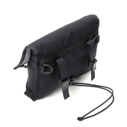 Bar Bag - Weatherproof Bicycle Handlebar Bag - XPac - Waxed Canvas - Cordura - Adjustable Harness System - 2.5L Cycling Bag - Handmade in USA