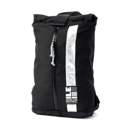 11L technical backpack - Compact Backpack - hiking day pack - XPAC - Water-resistant Roll-Top - hydration sleeve - waterproof YKK zipper - Made in California