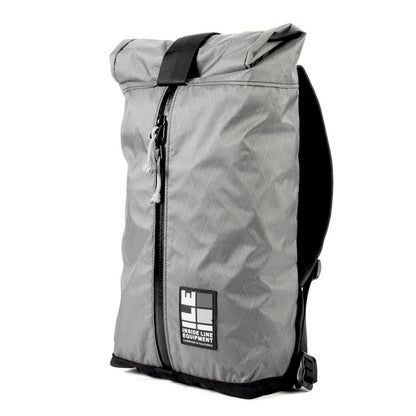 11L technical backpack - Lightweight Backpack - hiking day pack - XPAC - Water-resistant Roll-Top - hydration sleeve - waterproof YKK zipper - Made in California