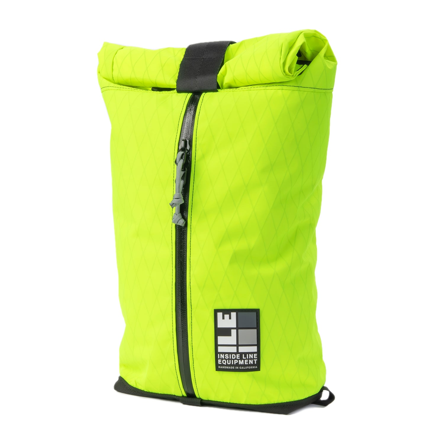11L technical backpack - Lightweight Backpack - hiking day pack - XPAC - Water-resistant Roll-Top - hydration sleeve - waterproof YKK zipper - Made in California