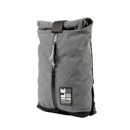 8L small backpack - Compact Backpack - hiking day pack - XPAC - Water-resistant Roll-Top - hydration sleeve - waterproof YKK zipper - Made in California
