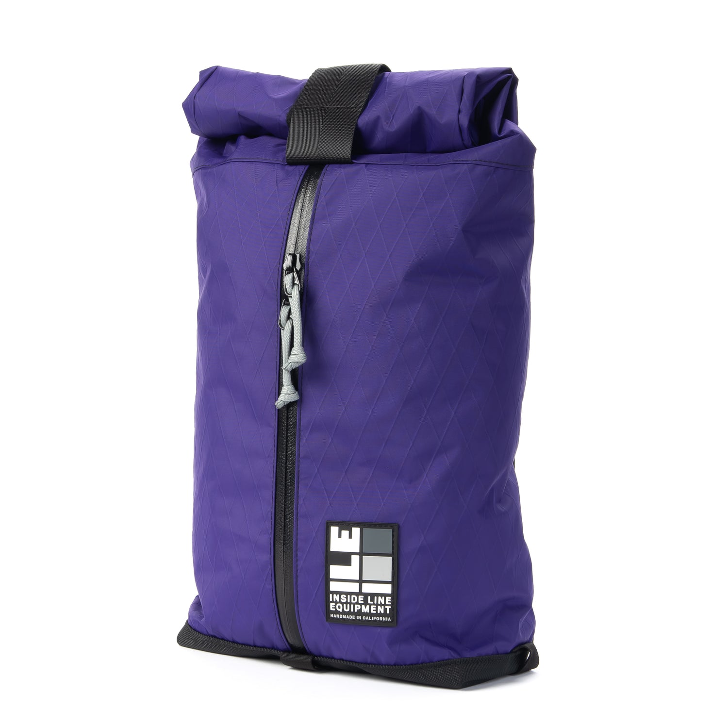 11L technical backpack - Lightweight Backpack - hiking day pack - XPAC - Water-resistant Roll-Top - hydration sleeve - waterproof YKK zipper - Made in California