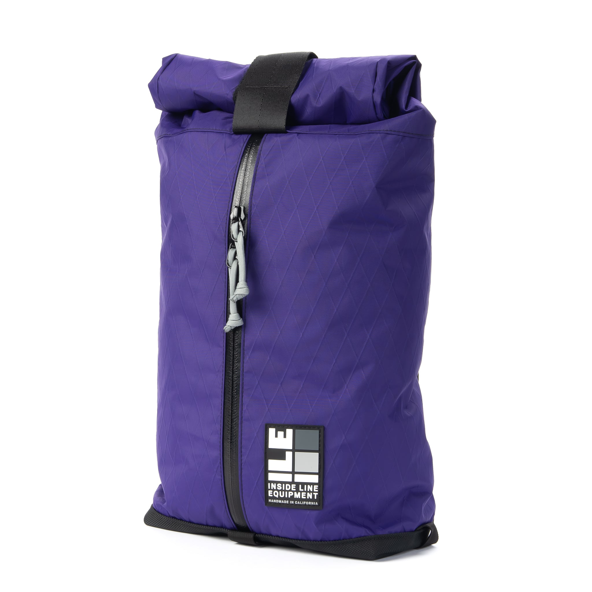 11L technical backpack - Lightweight Backpack - hiking day pack - XPAC - Water-resistant Roll-Top - hydration sleeve - waterproof YKK zipper - Made in California