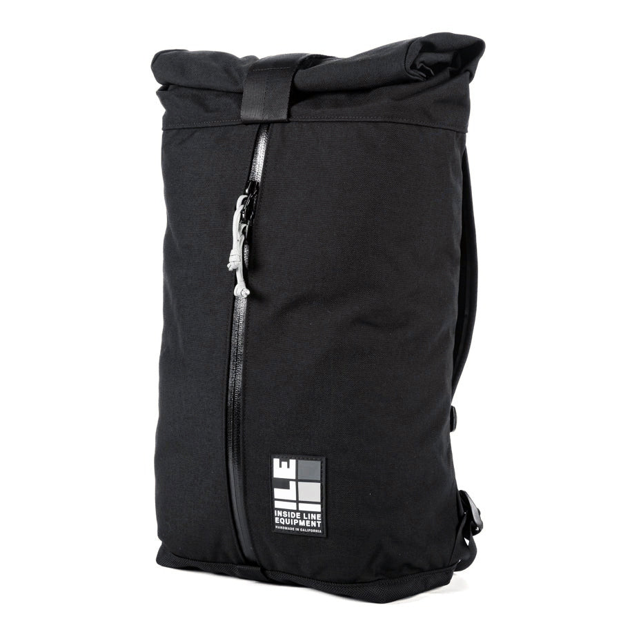18L - Techinical Backpack - hiking day pack - XPAC - Water-resistant Roll-Top - hydration sleeve - waterproof YKK zipper - Made in USA - Lifetime Guarantee