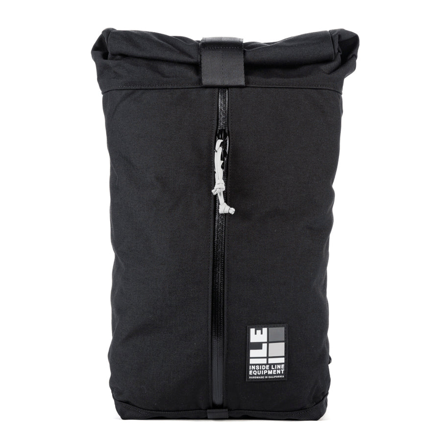 18L - Techinical Backpack - hiking day pack - XPAC - Water-resistant Roll-Top - hydration sleeve - waterproof YKK zipper - Made in USA - Lifetime Guarantee