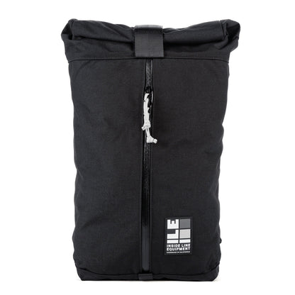 18L - Techinical Backpack - hiking day pack - XPAC - Water-resistant Roll-Top - hydration sleeve - waterproof YKK zipper - Made in USA - Lifetime Guarantee