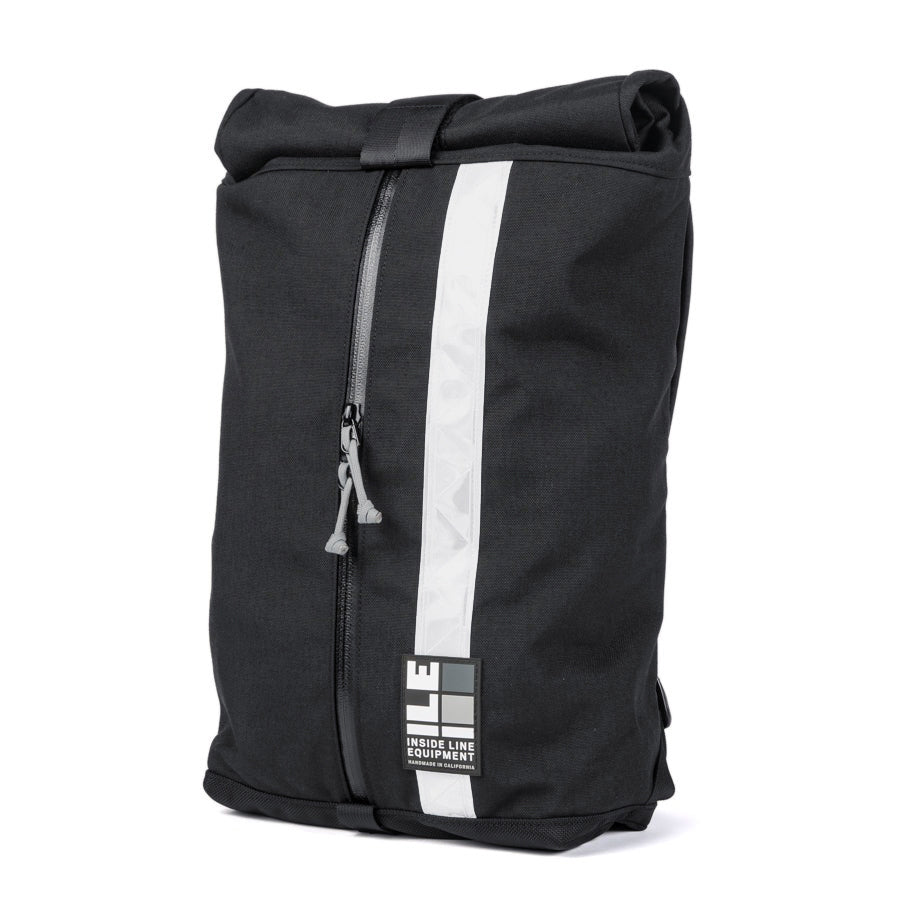 18L - Techinical Backpack - hiking day pack - XPAC - Water-resistant Roll-Top - hydration sleeve - waterproof YKK zipper - Made in USA - Lifetime Guarantee