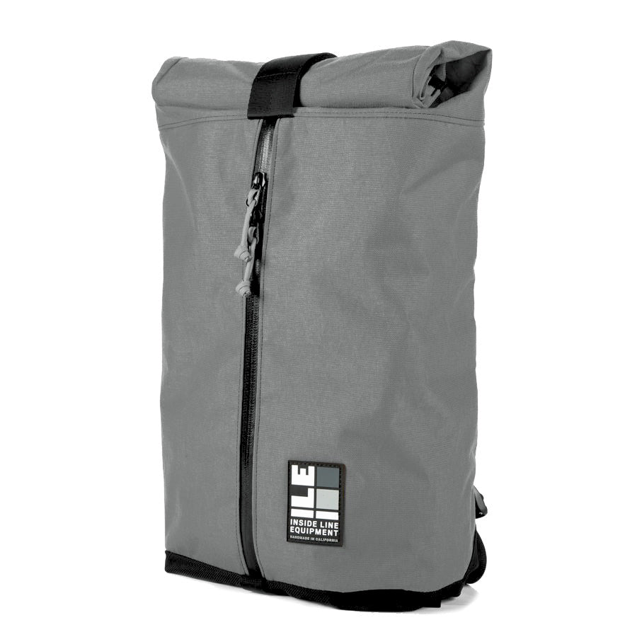 18L - Techinical Backpack - hiking day pack - XPAC - Water-resistant Roll-Top - hydration sleeve - waterproof YKK zipper - Made in USA - Lifetime Guarantee