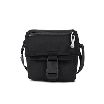 Black Cordura handmade camera cross body - mirrorless camera - street photography - Cobra buckle - XPAC - made in USA