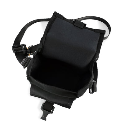 INTERIOR - handmade camera cross body - mirrorless camera - street photography - Cobra buckle - XPAC - made in USA