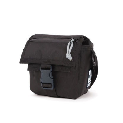Black VX21 - handmade camera cross body - mirrorless camera - street photography - Cobra buckle - XPAC - made in USA