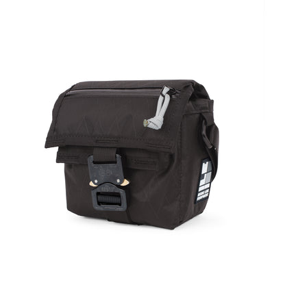 Black VX21 - handmade camera cross body - mirrorless camera - street photography - Cobra buckle - XPAC - made in USA
