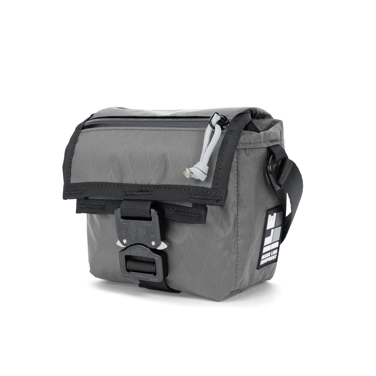 Gray VX21 - handmade camera cross body - mirrorless camera - street photography - Cobra buckle - XPAC - made in USA