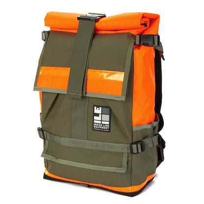  TPU lined - Everyday Backpack - Commuter Cycling Bag - XPAC - Waterproof Roll-Top - Laptop Sleeve - Made in Berkeley, CA