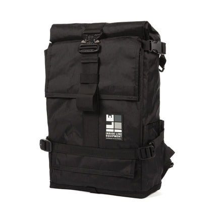 Cobra Buckle - Handmade Backpack - Commuter Cycling Bag - XPAC - Waterproof Roll-Top - TPU welded liner - Laptop Sleeve - Made in California - EDC Everyday Carry Backpack - YKK Zippers
