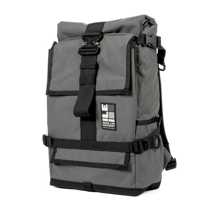 Cobra Buckle - Handmade Backpack - Commuter Cycling Bag - XPAC - Waterproof Roll-Top - TPU welded liner - Laptop Sleeve - Made in California - EDC Everyday Carry Backpack