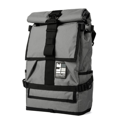 Cobra Buckle - Handmade Backpack - Commuter Cycling Bag - XPAC - Waterproof Roll-Top - TPU welded liner - Laptop Sleeve - Made in California - EDC Everyday Carry Backpack - YKK Zippers