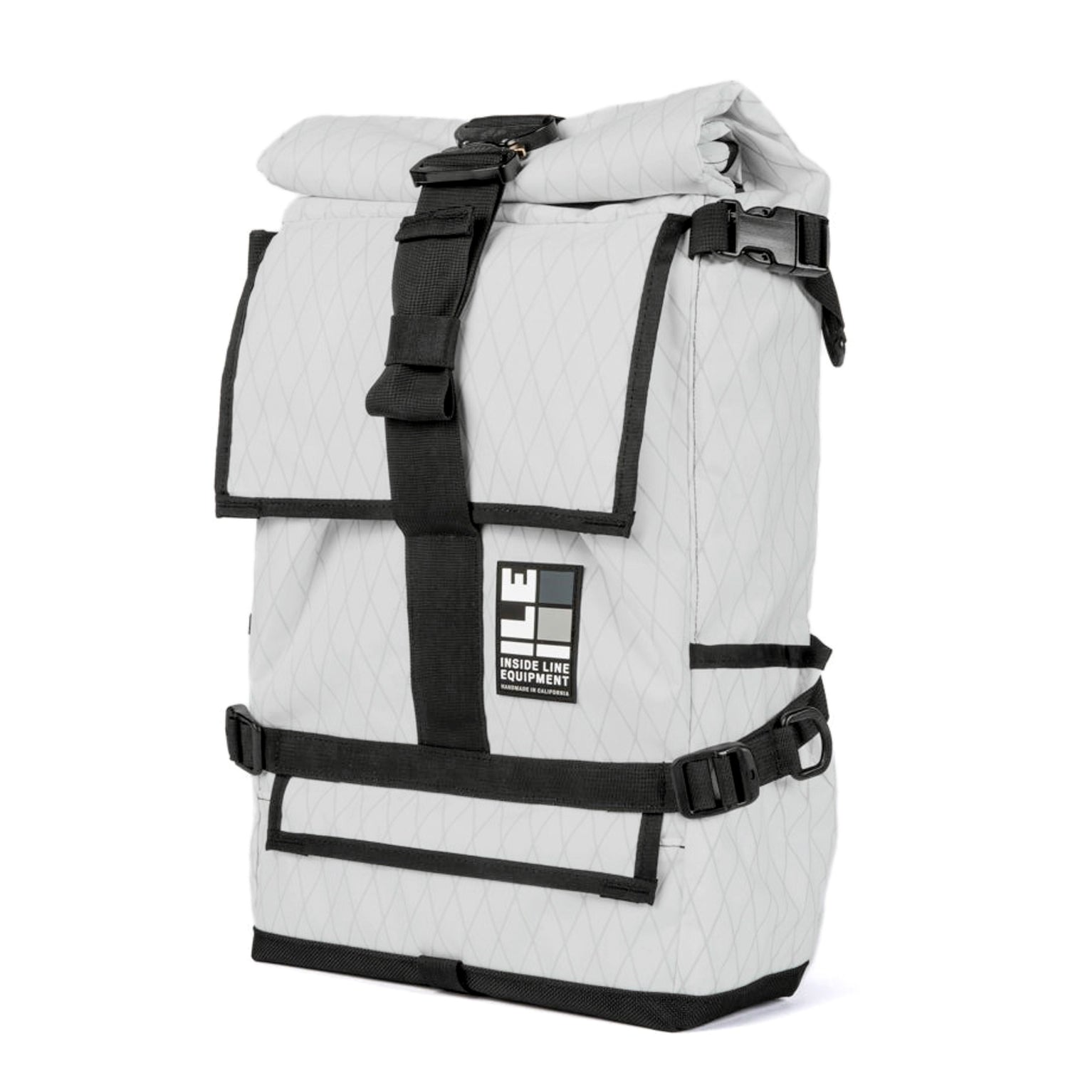 Cobra Buckle - Mens Backpack - Commuter Cycling Bag - XPAC - Waterproof Roll-Top - TPU welded liner - Laptop Sleeve - Made in California