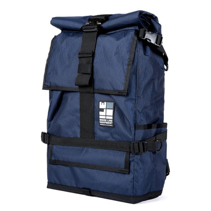 TPU lined - Everyday Backpack - Commuter Cycling Bag - XPAC - Waterproof Roll-Top - Laptop Sleeve - Made in Berkeley, CA