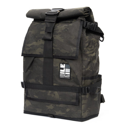  TPU lined - Everyday Backpack - Commuter Cycling Bag - XPAC - Waterproof Roll-Top - Laptop Sleeve - Made in Berkeley, CA