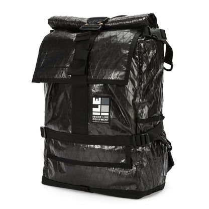  TPU lined - Everyday Backpack - Commuter Cycling Bag - XPAC - Waterproof Roll-Top - Laptop Sleeve - Made in Berkeley, CA - EDC Everyday Carry Backpack - YKK Zippers