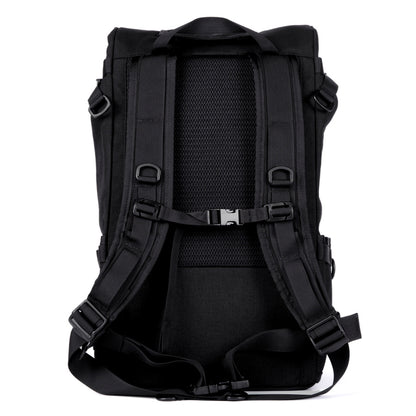 default XL - Handmade Backpack - Commuter Cycling Bag - XPAC - Waterproof Roll-Top - TPU welded liner - Laptop Sleeve - Made in USA