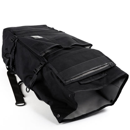 default XL - Handmade Backpack - Commuter Cycling Bag - XPAC - Waterproof Roll-Top - TPU welded liner - Laptop Sleeve - Made in USA