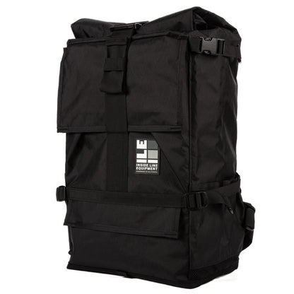 default XL - Handmade Backpack - Commuter Cycling Bag - XPAC - Waterproof Roll-Top - TPU welded liner - Laptop Sleeve - Made in California