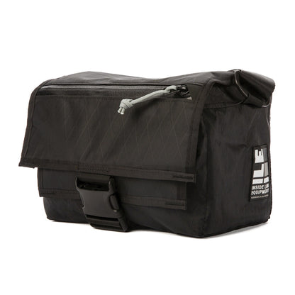 Black VX21 - handmade camera bag - weatherproof - mirrorless - DSLR - street photography - adjustable velcro dividers - XPAC - made in USA