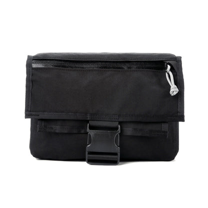 Black Cordura - handmade camera bag - weatherproof - mirrorless - DSLR - street photography - adjustable velcro dividers - XPAC - made in USA