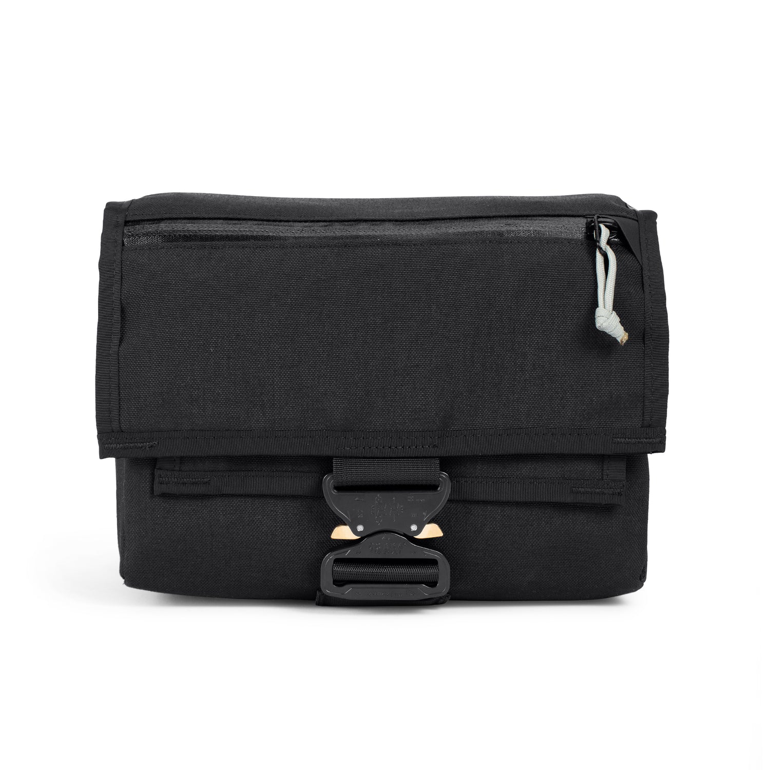 Black Cordura handmade camera bag - weatherproof - adjustable velcro dividers - mirrorless camera - SLR lens - travel camera padded bag - XPAC - made in USA