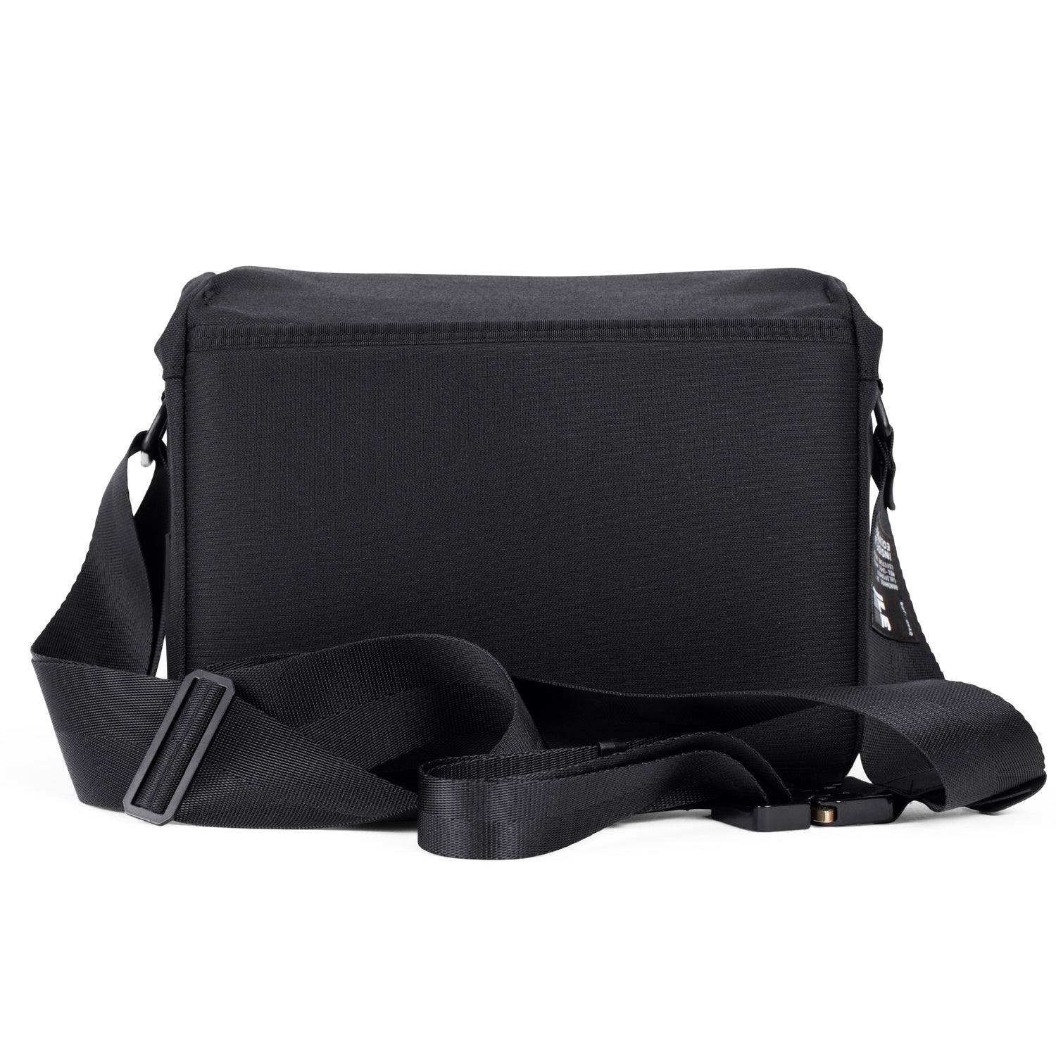 BACK VIEW - handmade camera bag - weatherproof - adjustable velcro dividers - mirrorless camera - SLR lens - travel camera padded bag - XPAC - made in USA
