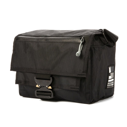 Black VX21 - handmade camera bag - weatherproof - mirrorless - DSLR - street photography - adjustable velcro dividers - XPAC - made in USA