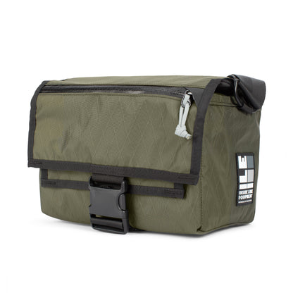 Forest VX21 - handmade camera bag - weatherproof - mirrorless - DSLR - street photography - adjustable velcro dividers - XPAC - made in USA