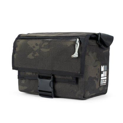 Multicam - handmade camera bag - weatherproof - mirrorless - DSLR - street photography - adjustable velcro dividers - XPAC - made in USA