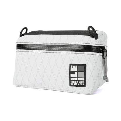 Pilot Bar Bag - Weatherproof Bicycle Handlebar Bag - XPac - Waxed Canvas - Cordura - Adjustable Harness System - 2.6L Cycling Bag - Handmade in USA