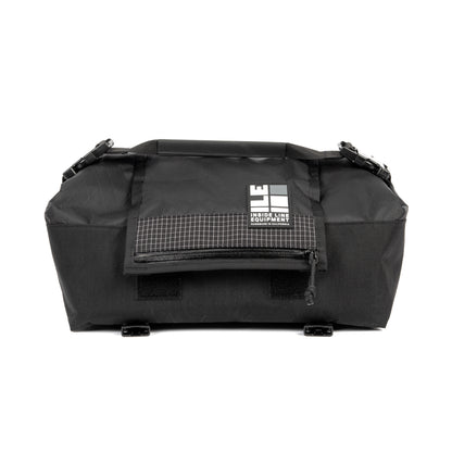 Porteur Rackbag - Waterproof Bike Bag - X-Pac Sailcloth &amp; Cordura - Front Rack Bicycle Bag - 42L Capacity - Handmade in USA