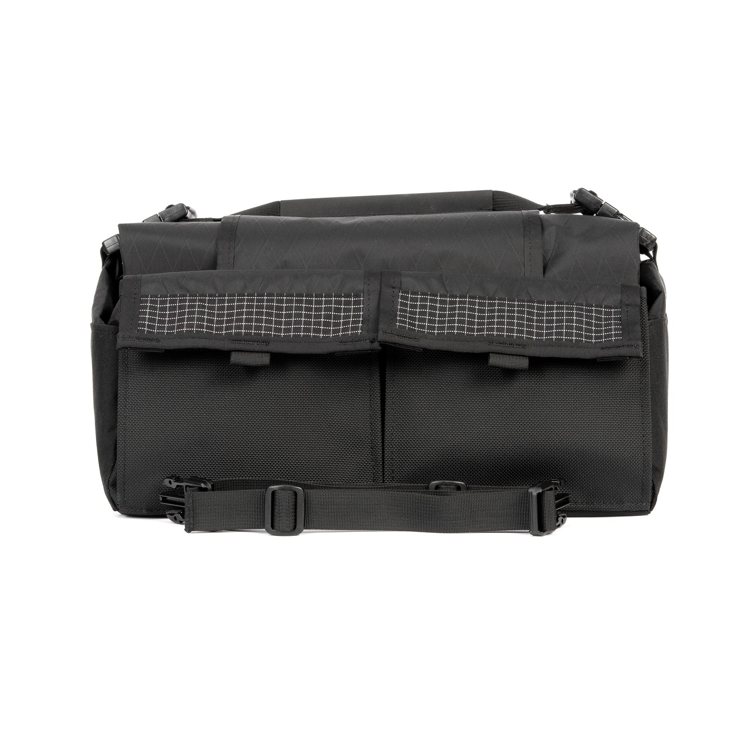 Porteur Rackbag - Waterproof Bike Bag - X-Pac Sailcloth &amp; Cordura - Front Rack Bicycle Bag - 42L Capacity - Handmade in USA